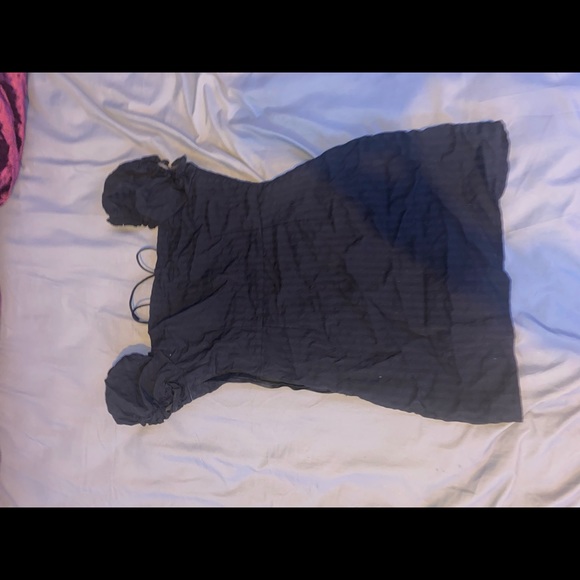 Black Mini Dress - Picture 4 of 4